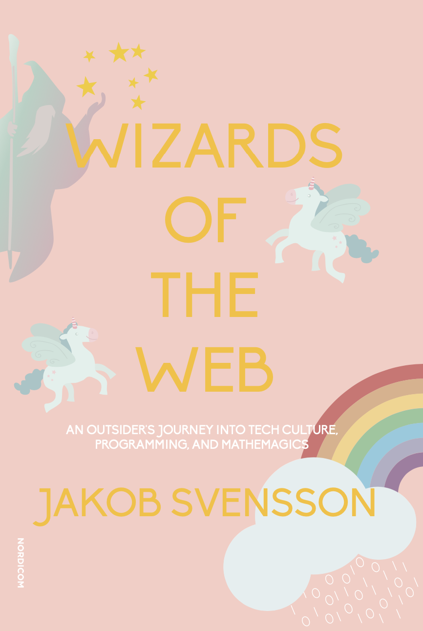 Cover to the book Wizards of the web